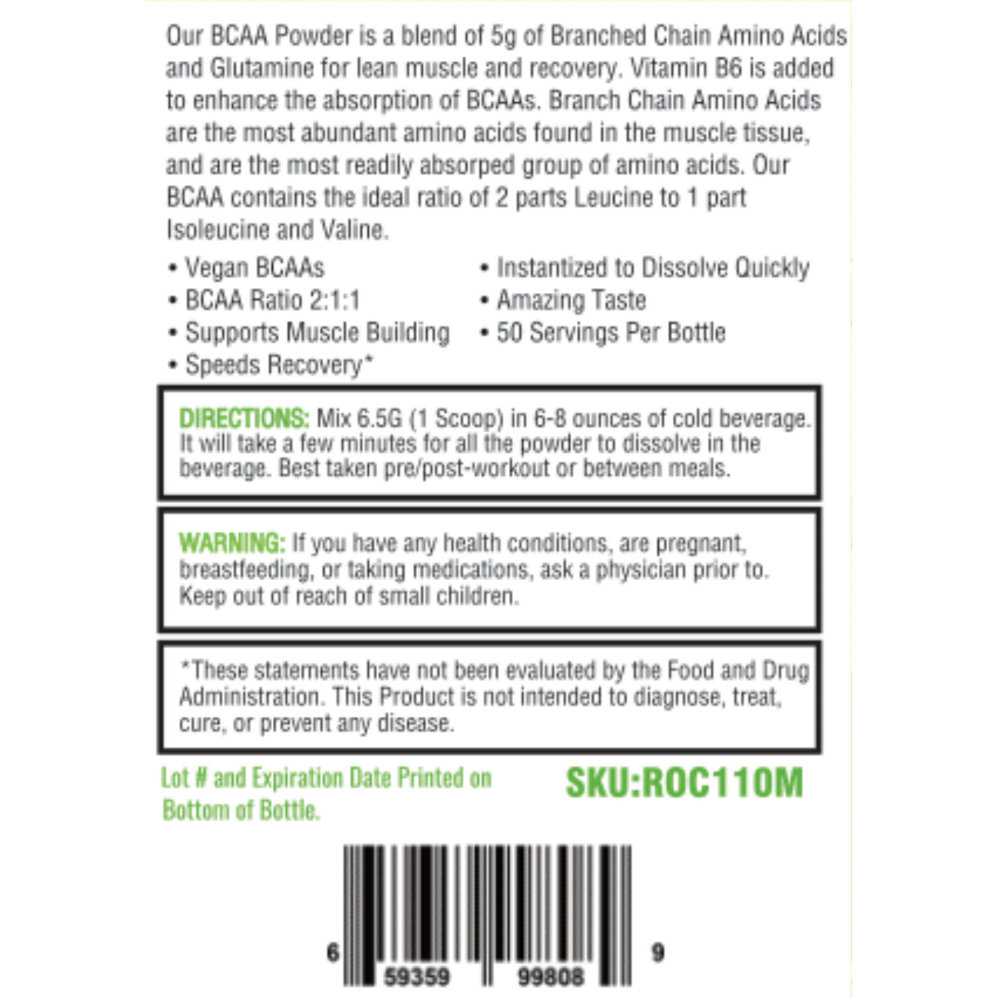 BCAA lime