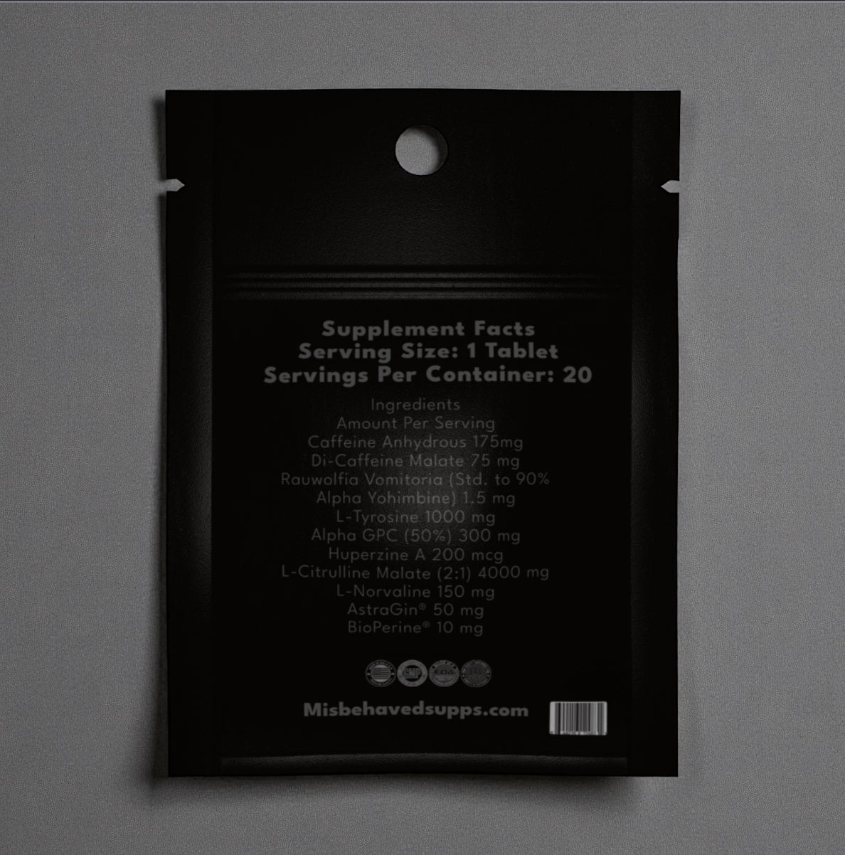 Pre Workout- Sinister Behaviour ☠️