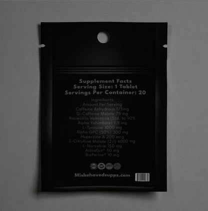 Pre Workout- Sinister Behaviour ☠️