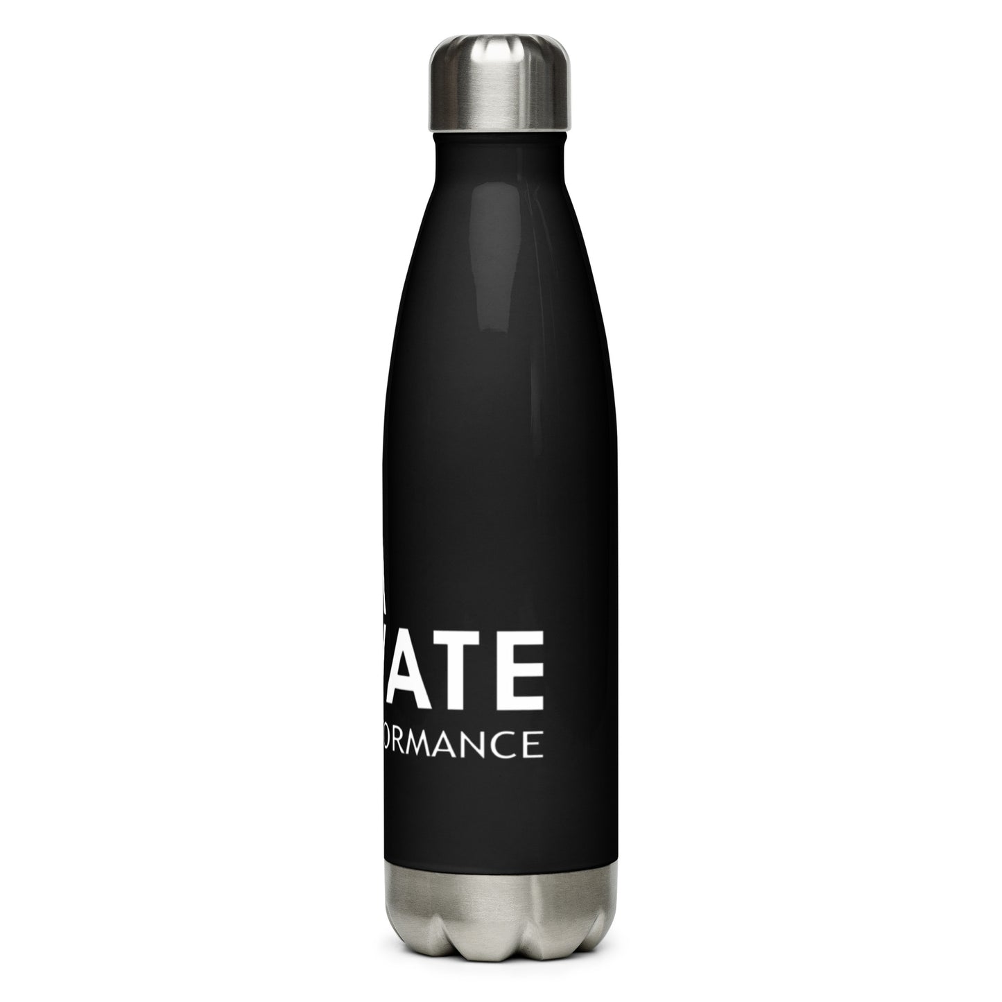 Stainless steel water bottle